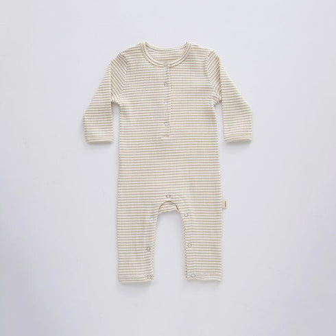 Baby's Cotton Long Sleeve Jumpsuit